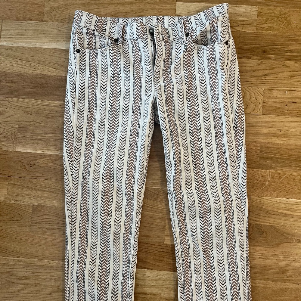 Loft Cropped Cuffed Pants